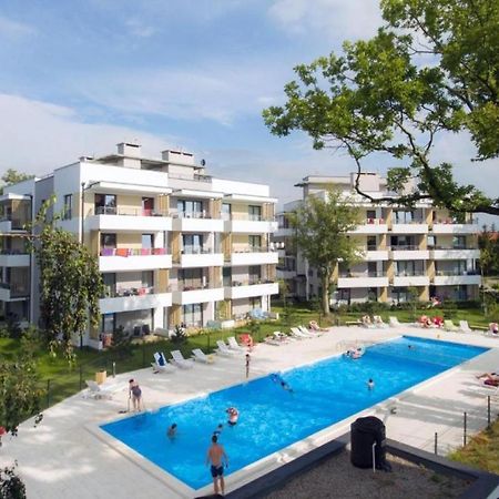 Apartament Turkus Na Rezydencji อุสตรอเนียมอร์สเกีย ภายนอก รูปภาพ